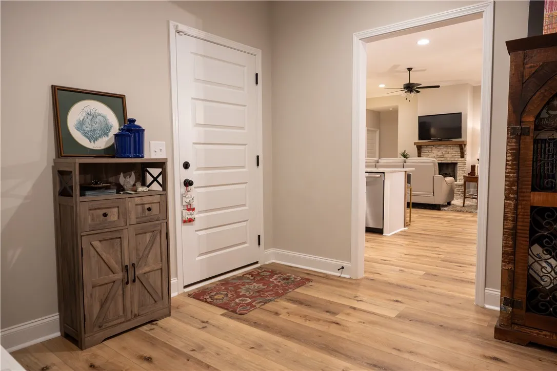 Mudroom area