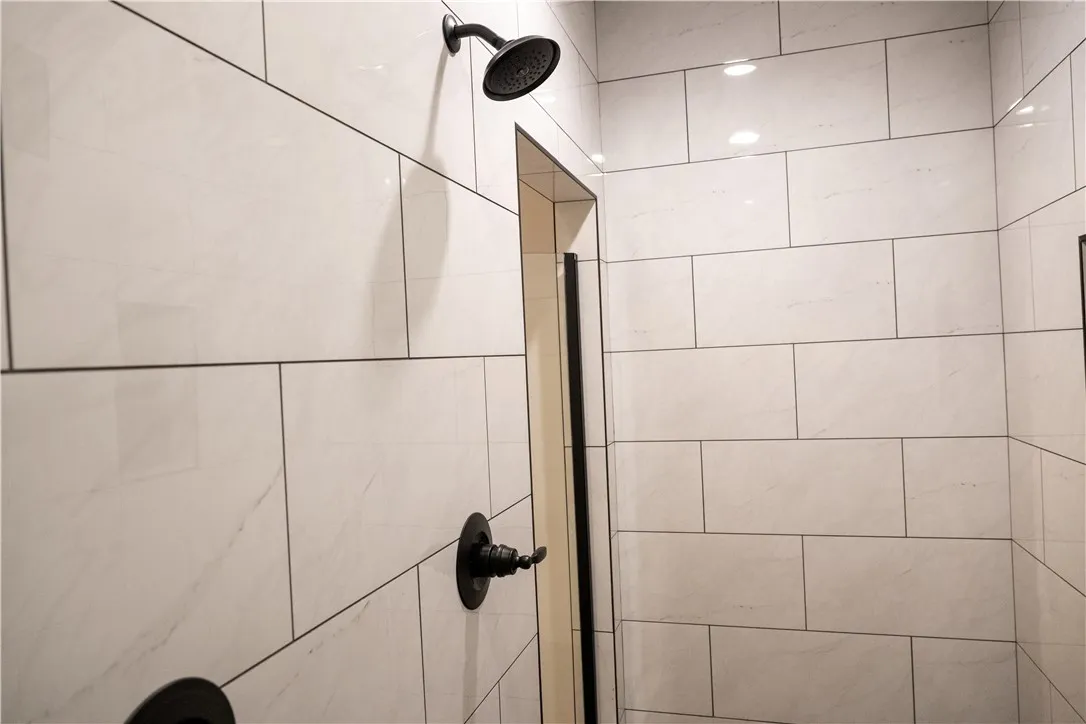 Master shower