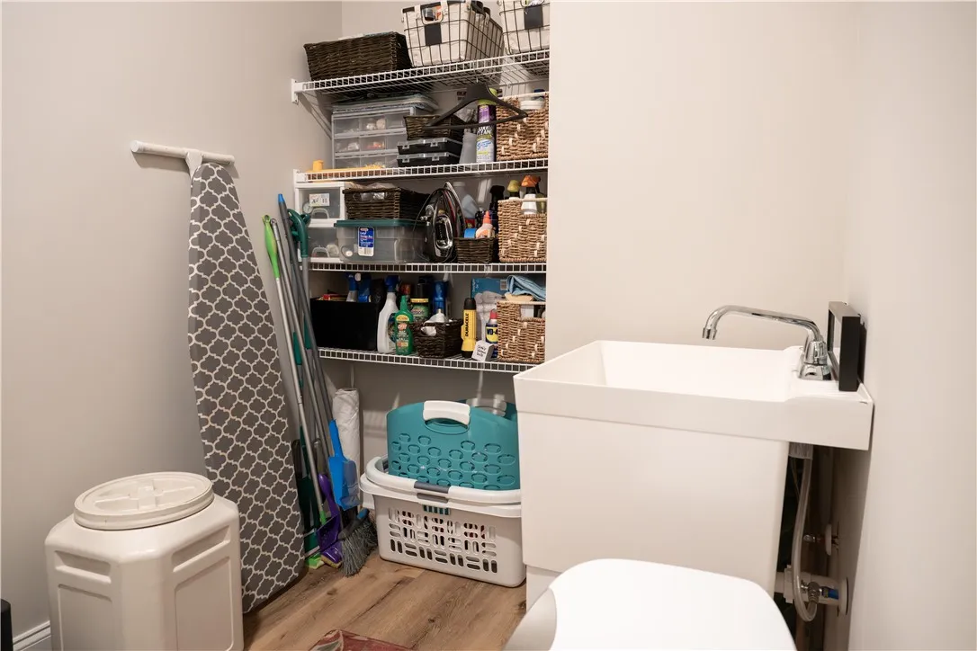 Laundry room + utility sink