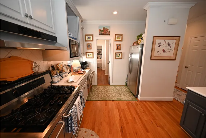 Stainless steel appliances!