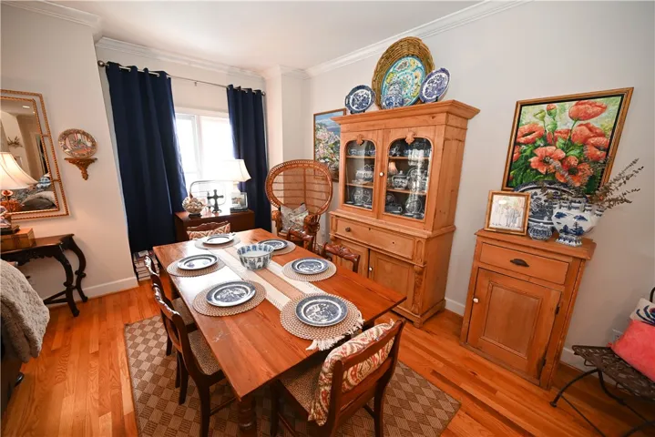 Formal dining room.