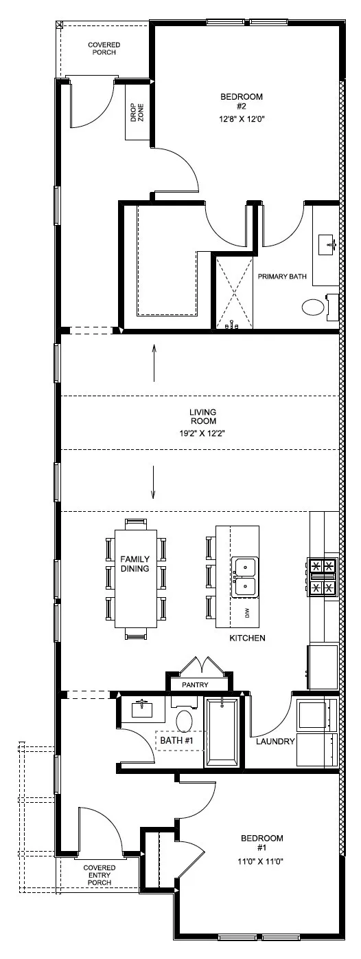 Firefly exterior townhome unit by Holland Homes LLC. All plans, pricing, and specifications are subject to change without notice.