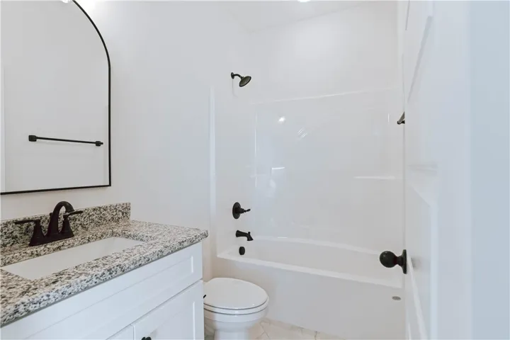 Guest Bathroom - Example of a completed Exterior Unit Townhome