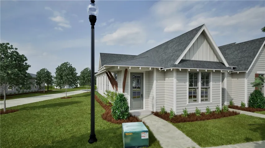 Lot 30 Firefly Exterior Townhome Rendering