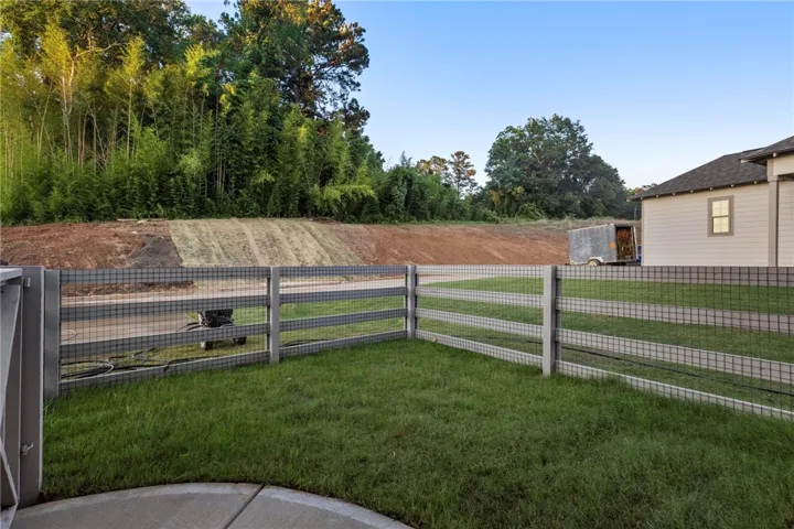 Example of a completed End Unit Townhome