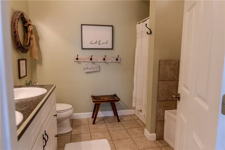 Master bathroom