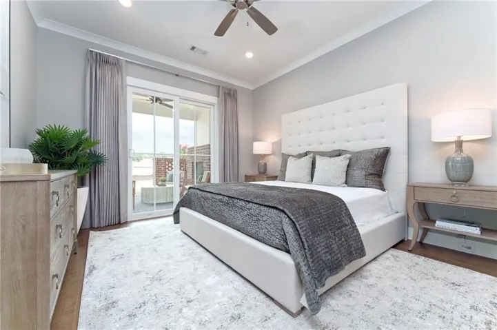 BRADFORD MODEL HOME PRIMARY BEDROOM