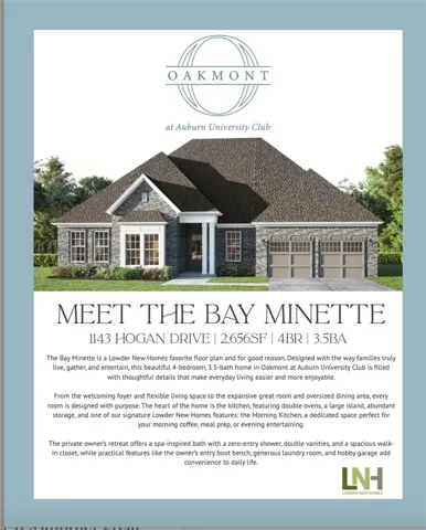 A graceful facade of mixed stone and siding, complemented by a neatly landscaped front yard, presents inviting curb appeal.