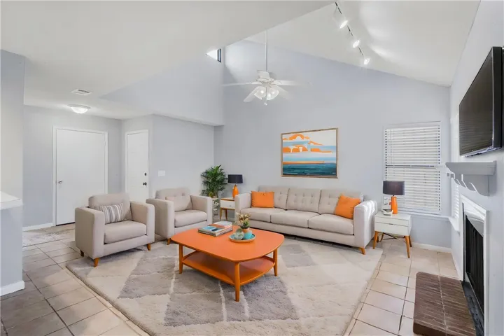 This image has been virtually staged. Property is shown with digital furnishings that are not present in the home and are for illustration purposes only.