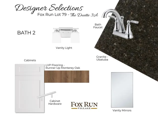 The Duette 3A by Holland Homes LLC. All plans, pricing, and selections are subject to change without notice.