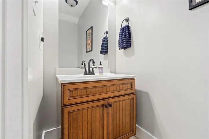 Powder Bath on the Main Level