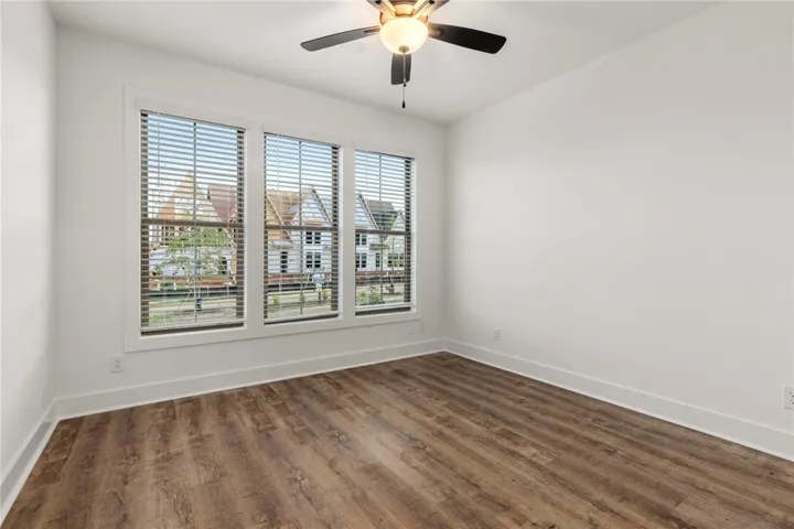Bedroom 2 - Example of a completed End Unit Townhome