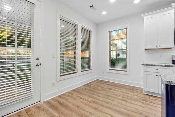 Example of a completed End Unit Townhome