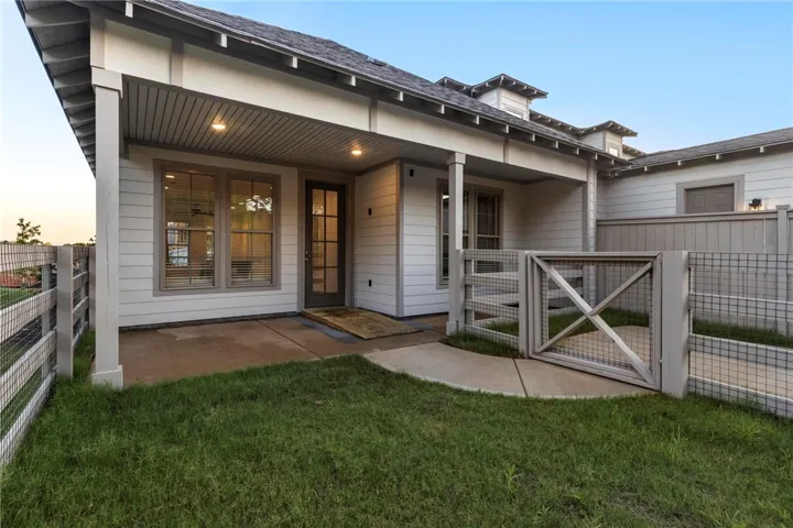 Example of a completed End Unit Townhome