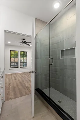 Primary Bathroom -Example of a completed End Unit Townhome