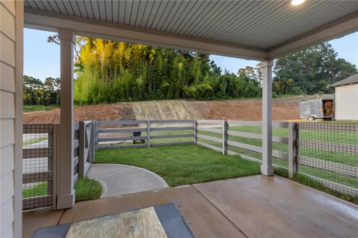 Example of a completed End Unit Townhome