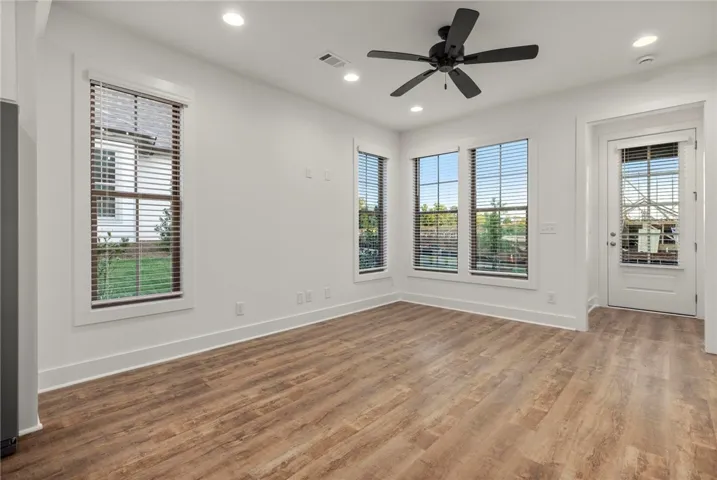 Example of a completed End Unit Townhome