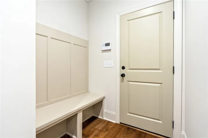 This organized entry offers a convenient space for daily transitions.
