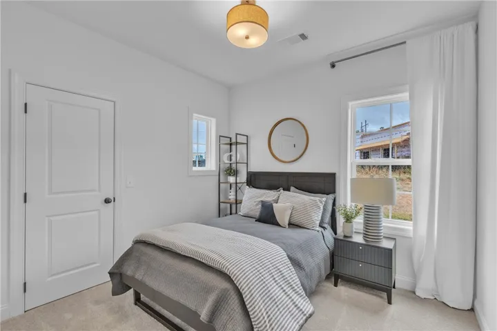 This photo is of the model home for the exterior units.