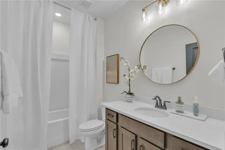 This photo is of the model home for the exterior units.