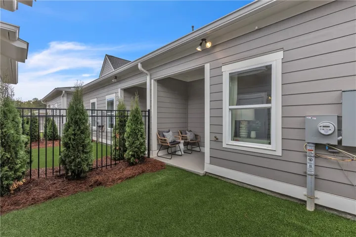 This image is of the interior unit model home