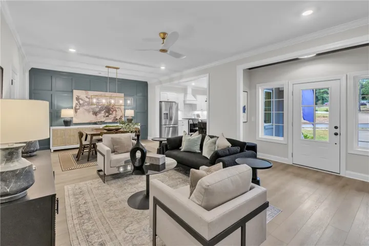 This image is of the interior unit model home