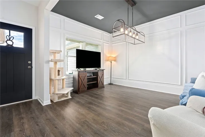 Formal Dining with Beautiful Trim Detail