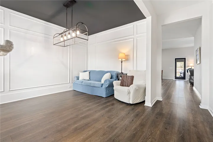 Formal Dining with Beautiful Trim Detail