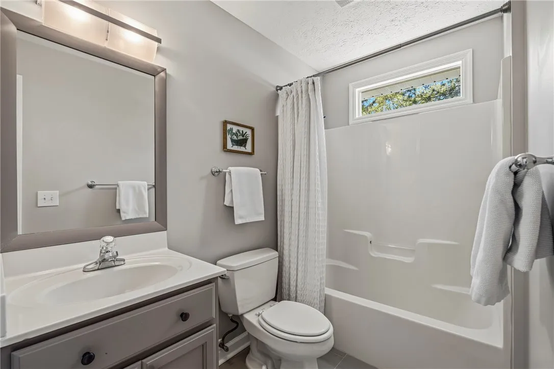 The hall bath also has access to bedroom 4 for added privacy.