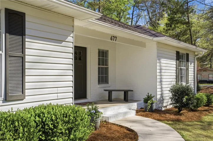 Large covered front porch