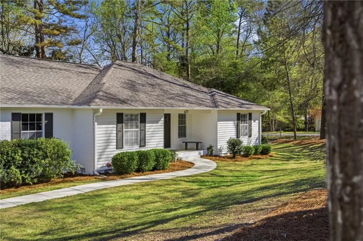 A brand new hip roof offers superior performance and attractive lines