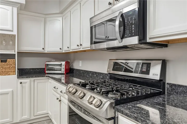 Gas range oven combo