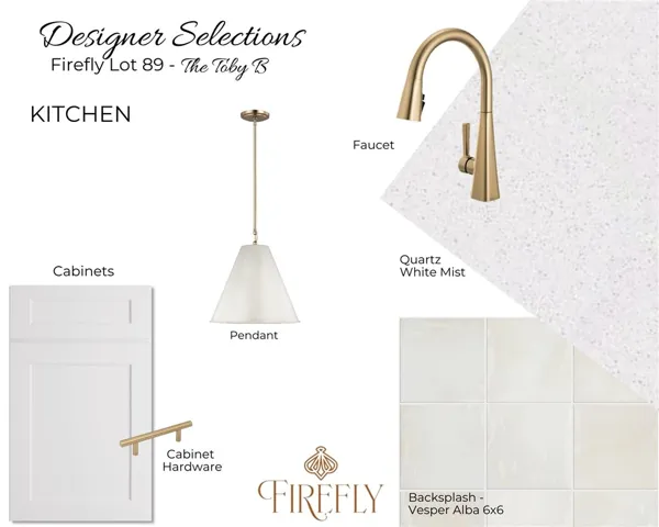Lot 89 Firefly Interior Design Board