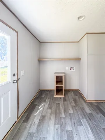 laundry leading to back yard