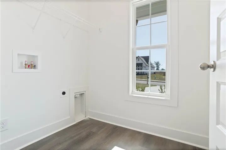 Example of a completed Todd Plan - Laundry Room at Front of Home