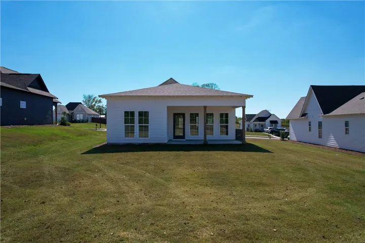Example of a completed Todd Plan - Backyard View