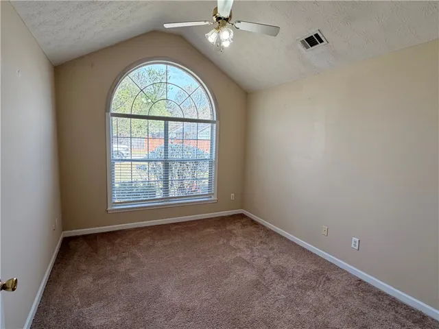 Bedroom 2 with Cathedral Ceiling and Large Window