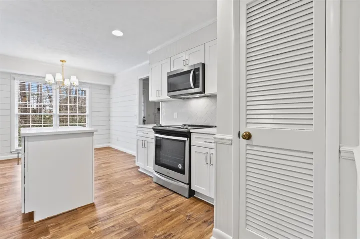 kitchen from dining room doorway