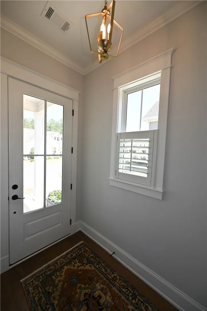 Light-filled entrance foyer.