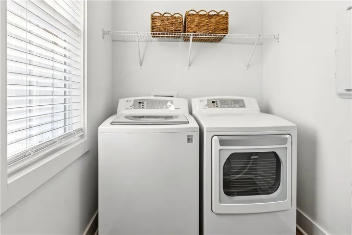 Washer & dryer included in this home!