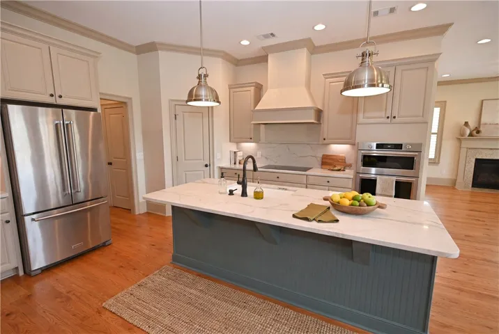 Large open kitchen (DIGITALLY STAGED)