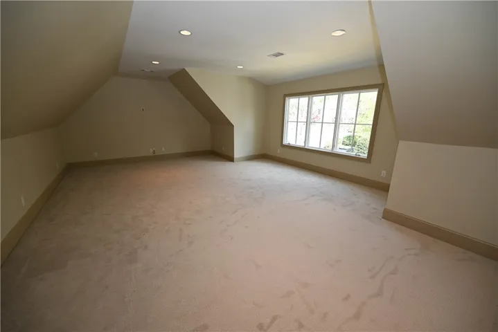 Huge bonus room, perfect for a movie room, game room, and more!