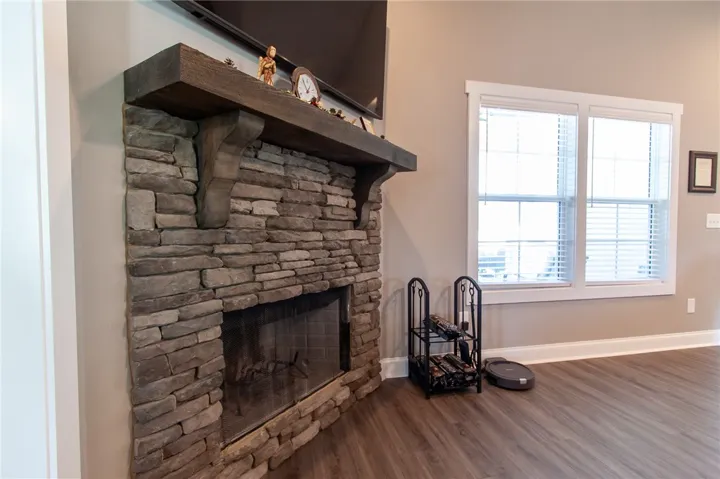 Living Room w/woodburning FB