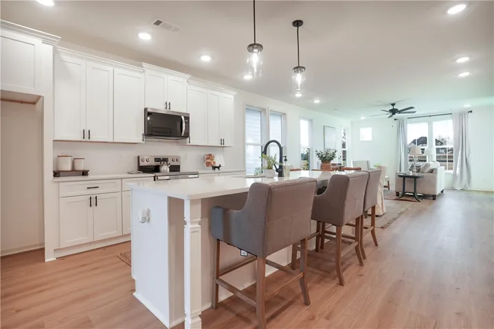 Example of a completed & staged Ellie Plan