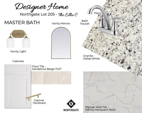 Northgate Lot 205 Design Selections