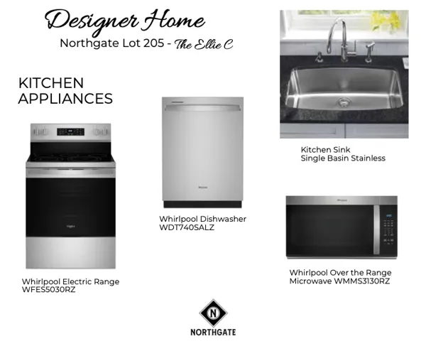 Northgate Lot 205 Design Selections