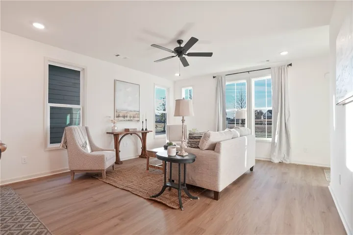 Example of a completed & staged Ellie Plan