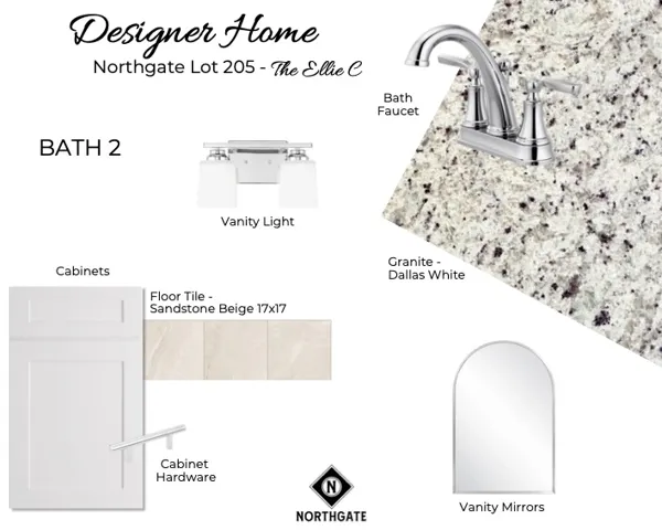 Northgate Lot 205 Design Selections