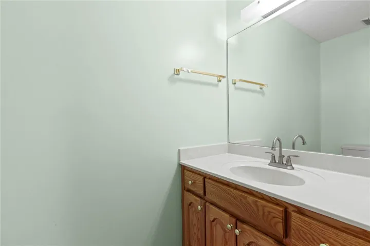 Downstairs half bath