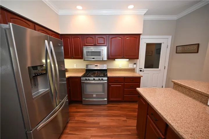 Stainless steel appliances!